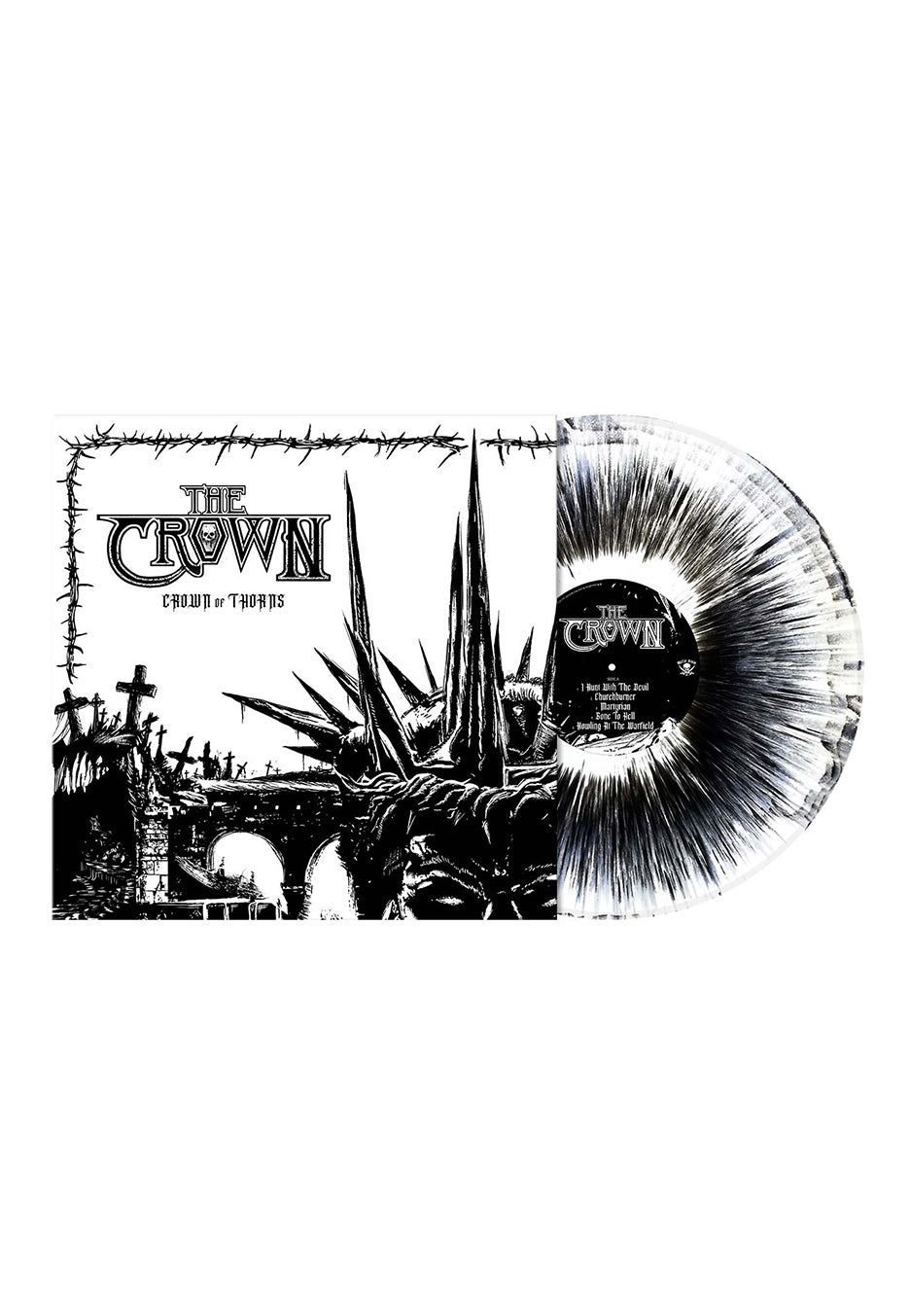 The Crown - Crown Of Thorns Ltd. White Blackdust - Colored Vinyl | Neutral-Image