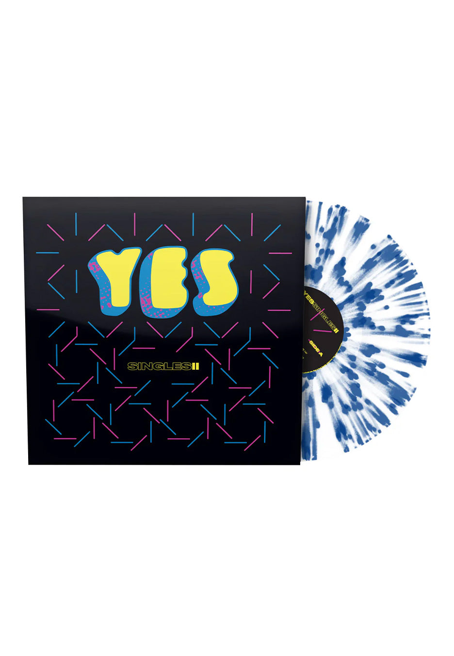 Yes - Yessingles 2 Ltd. White w/ Blue - Splattered Vinyl | Neutral-Image