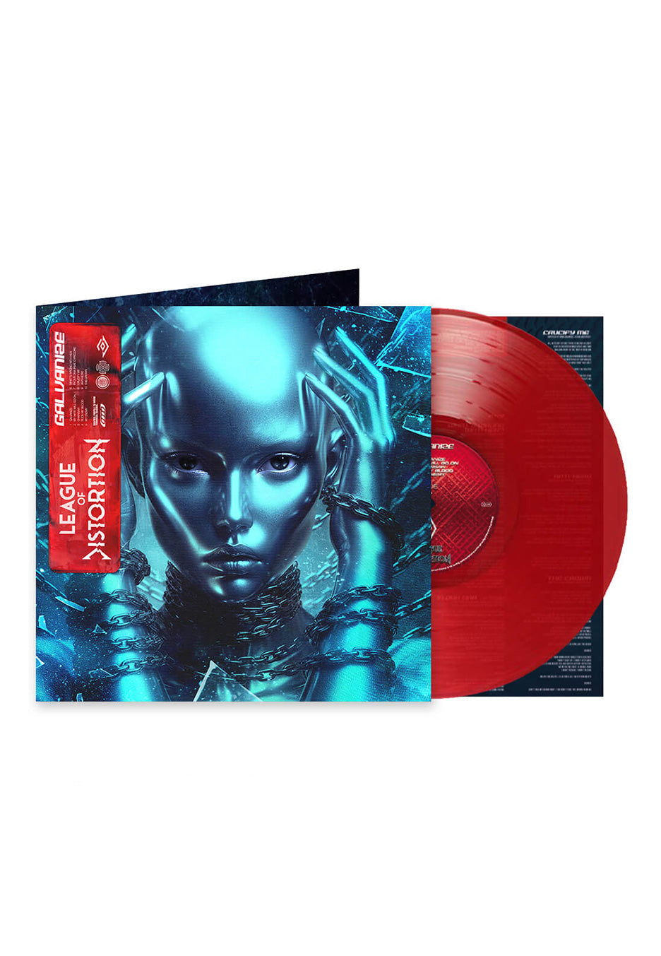 League Of Distortion - Galvanize Red - Colored Vinyl | Neutral-Image