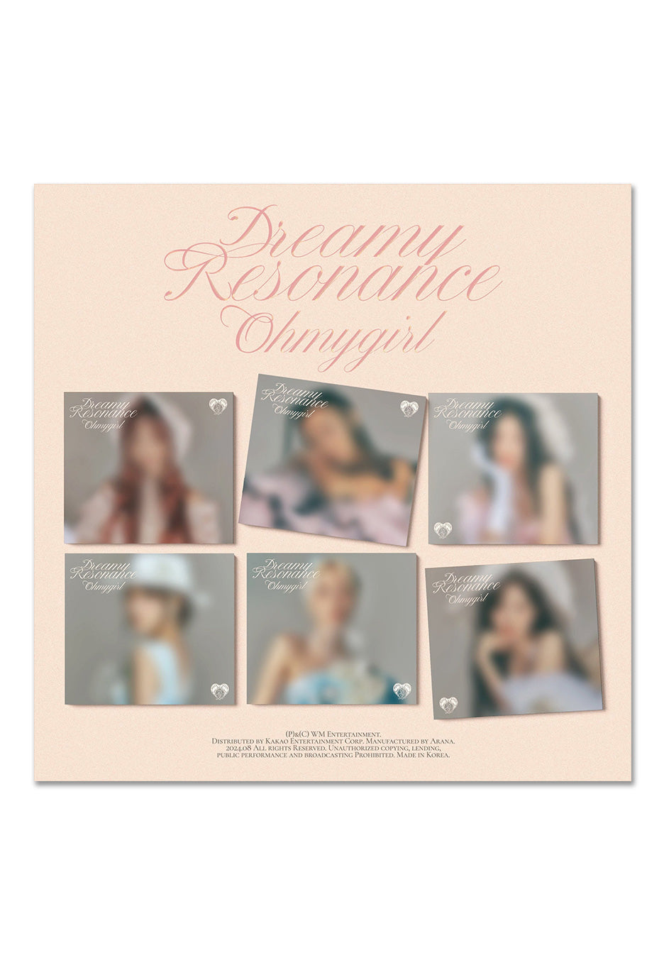 OH!MYGIRL - Dreamy Resonance (Digipak Version) - CD | Neutral-Image