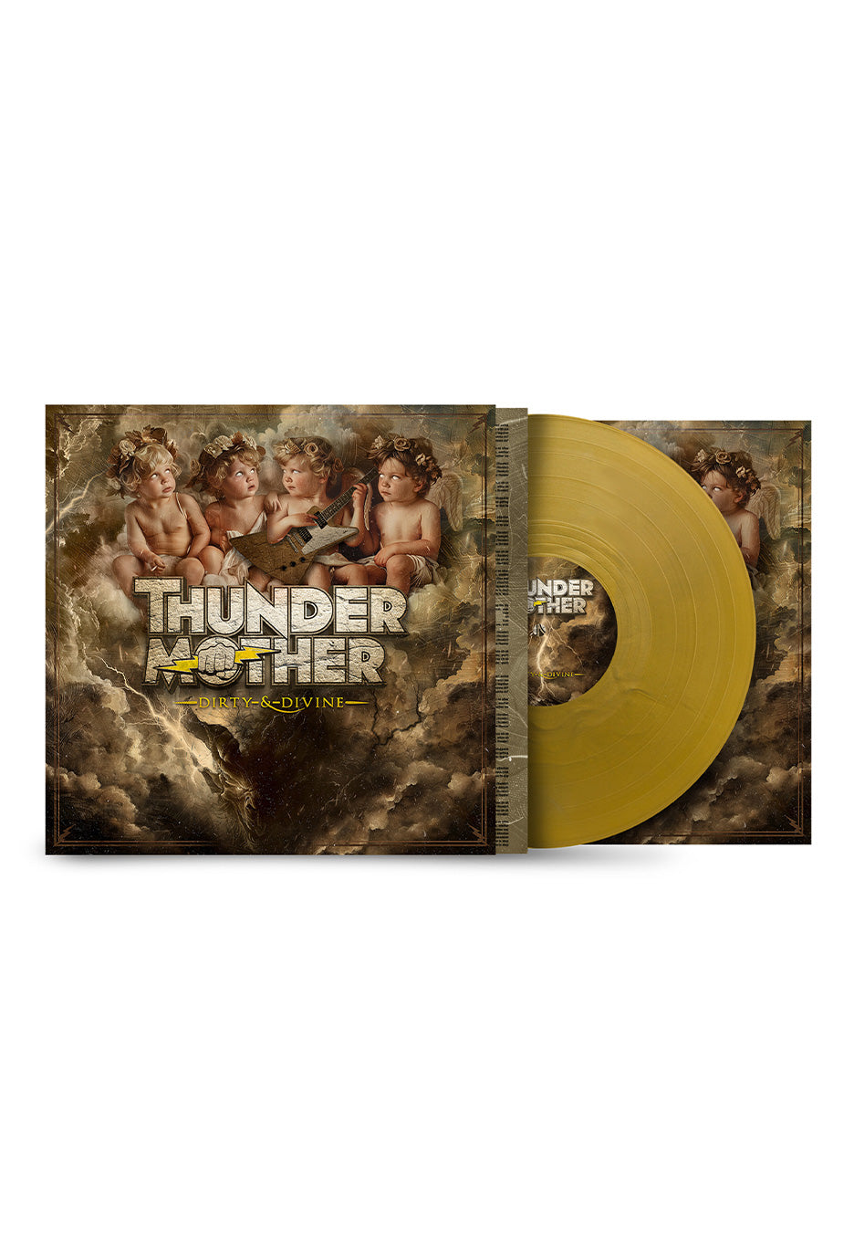 Thundermother - Dirty & Divine Ltd. Gold - Colored Vinyl + Artprint | Neutral-Image