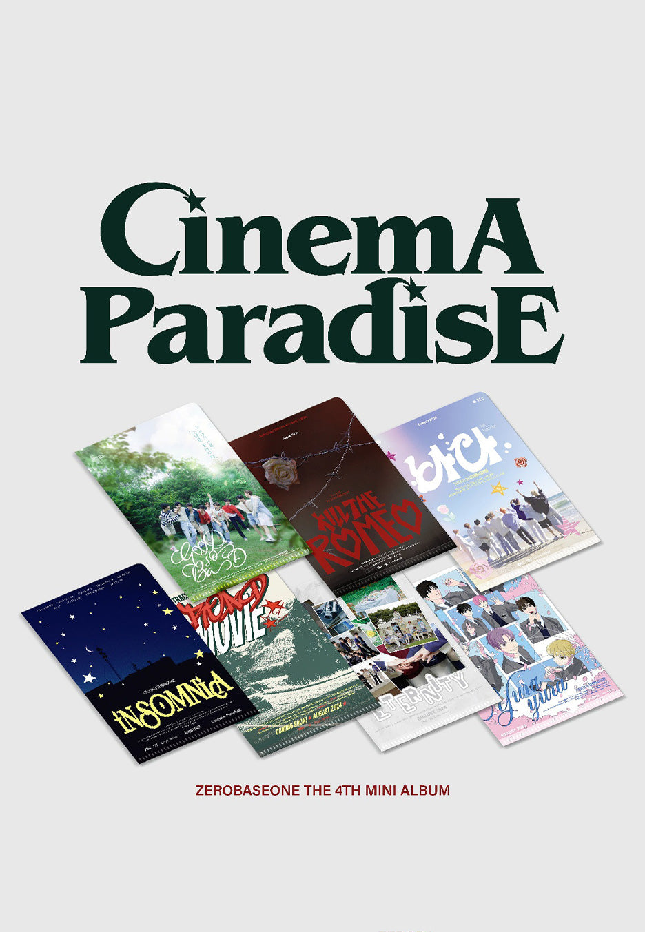 ZEROBASEONE - Cinema Paradise (Zerose Version) - CD | Neutral-Image