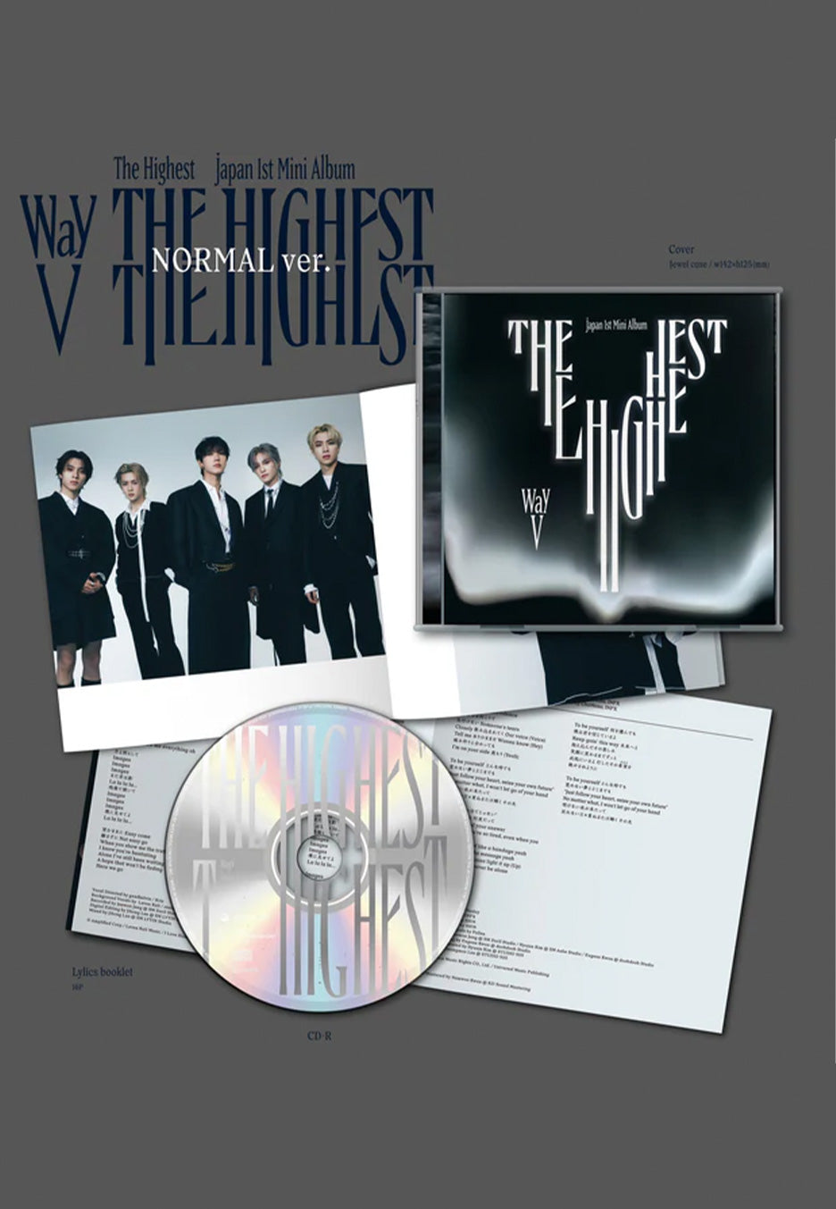 WayV - The Highest - CD | Neutral-Image