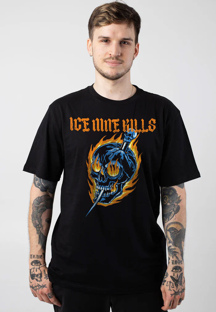 Ice Nine Kills - Fire Skull - T-Shirt | Men-Image