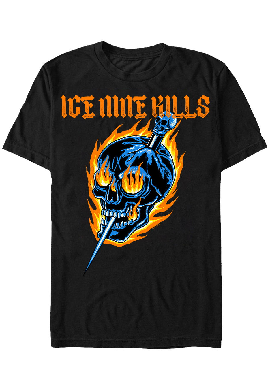 Ice Nine Kills - Fire Skull - T-Shirt | Neutral-Image