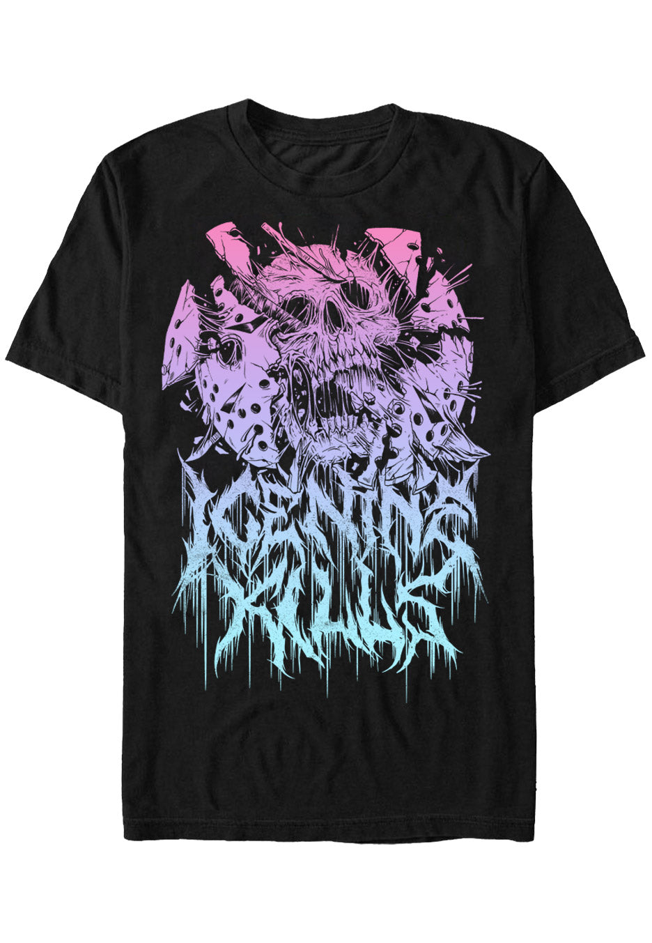 Ice Nine Kills - Pastel Skull - T-Shirt | Neutral-Image