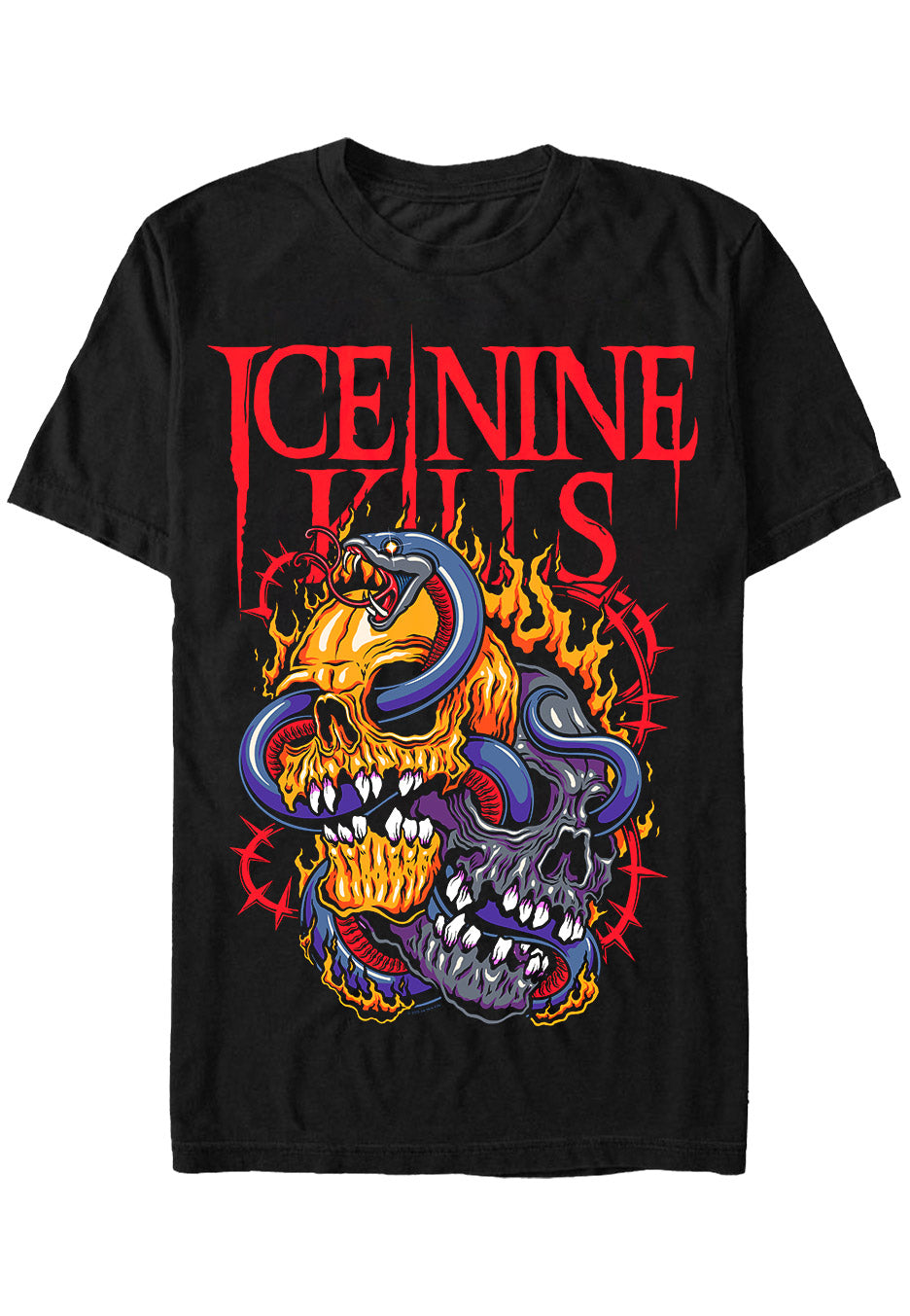 Ice Nine Kills - Skulls Snake - T-Shirt | Neutral-Image