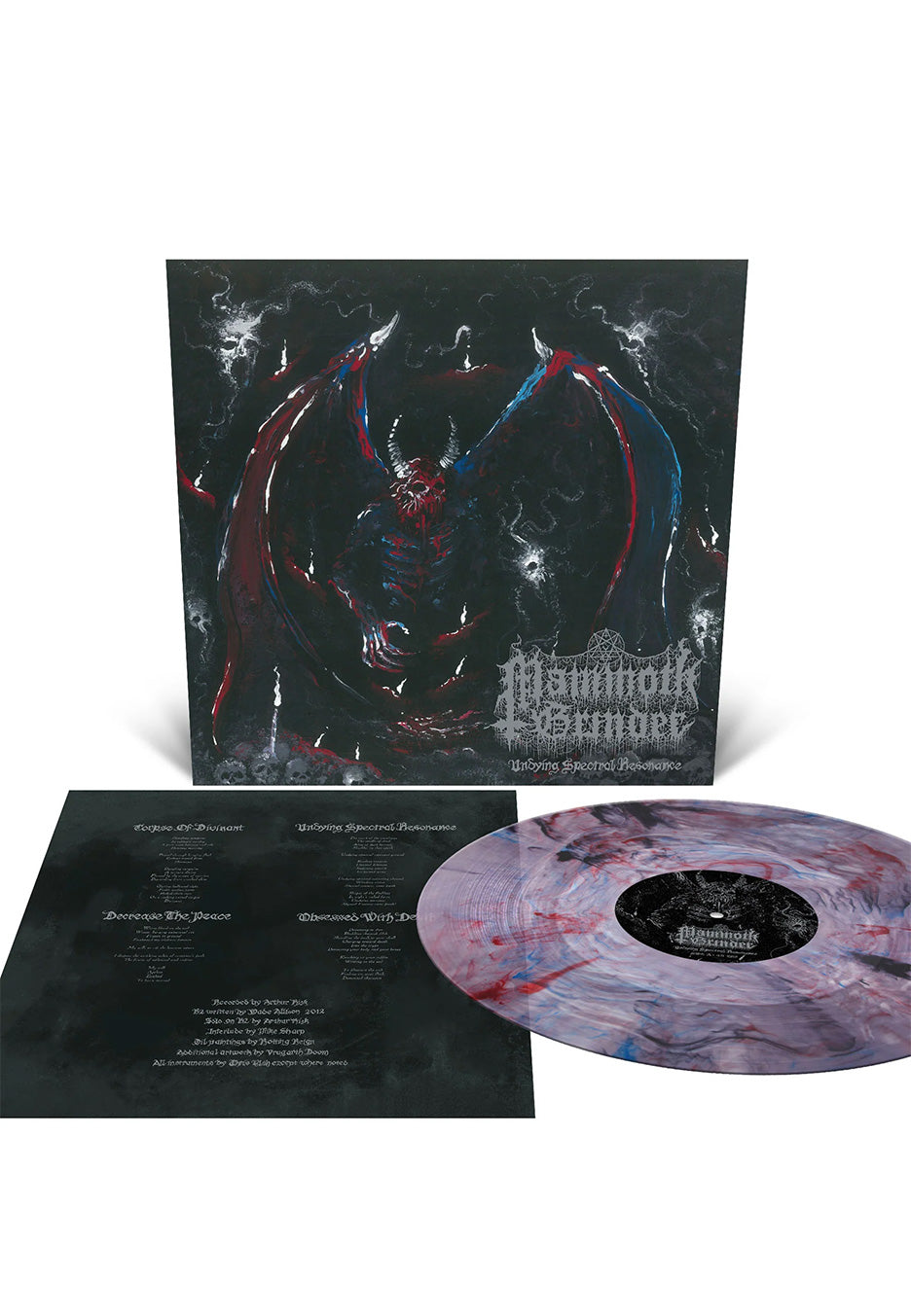 Mammoth Grinder - Undying Spectral Resonance Ltd. Cyan Blue/Red Galaxy - Colored Vinyl | Neutral-Image