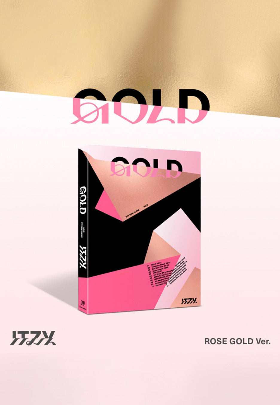 ITZY - Gold (Rose Gold Version) - CD | Neutral-Image