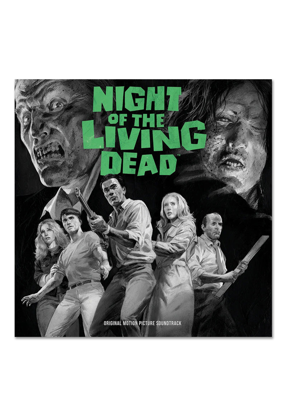 Night Of The Living Dead - Night Of The Living Dead OST Ltd. Black/White - Marbled 2 Vinyl | Neutral-Image