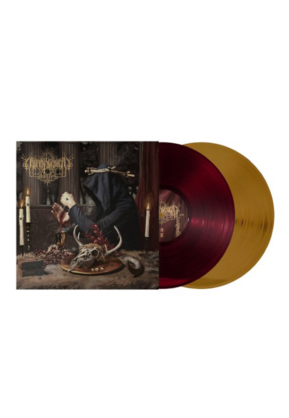 Worm Shepherd - Hunger Ltd. Oxblood & Gold -  Colored 2 Vinyl | Neutral-Image