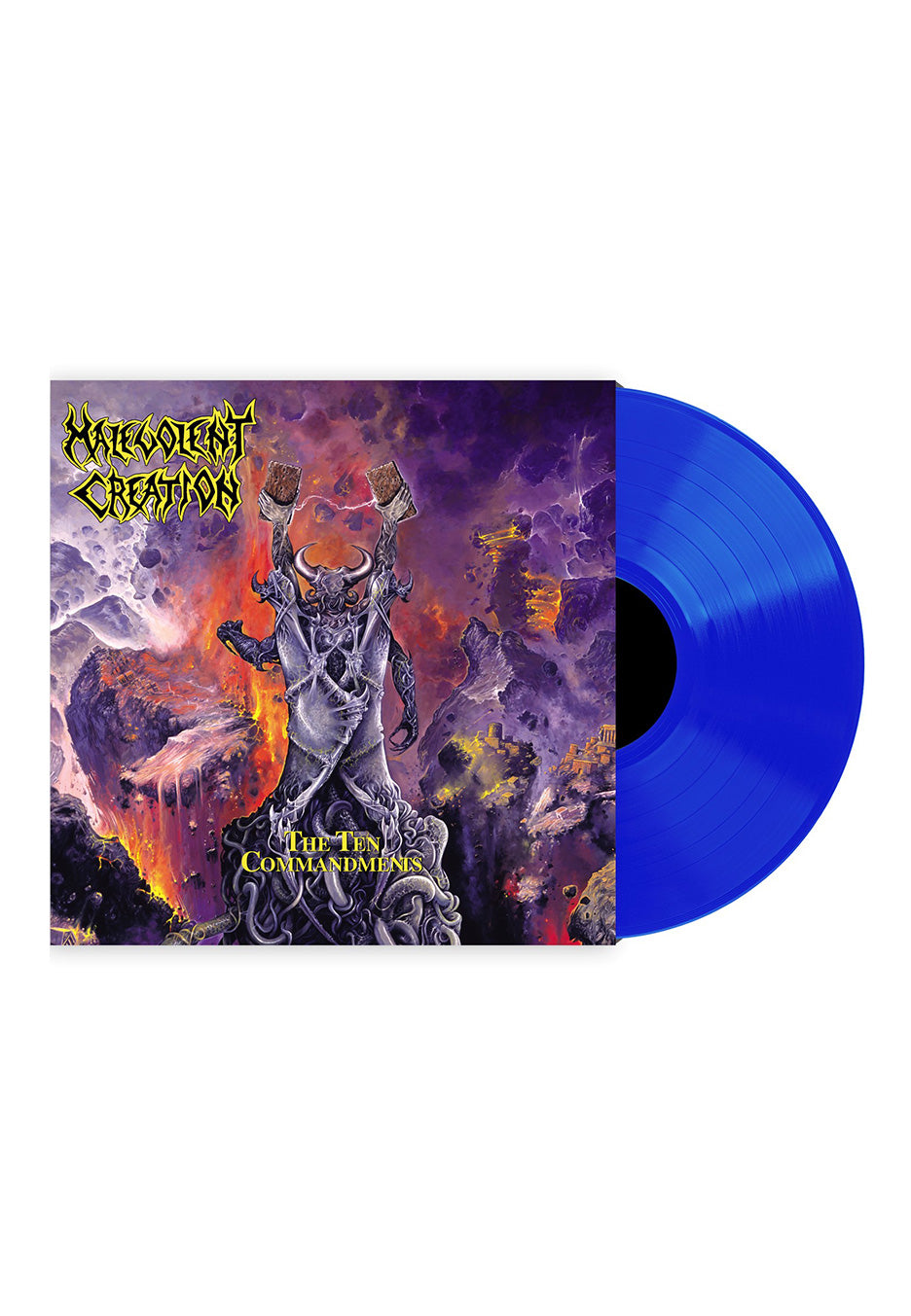 Malevolent Creation - Ten Command Ltd. Blue - Colored Vinyl | Neutral-Image