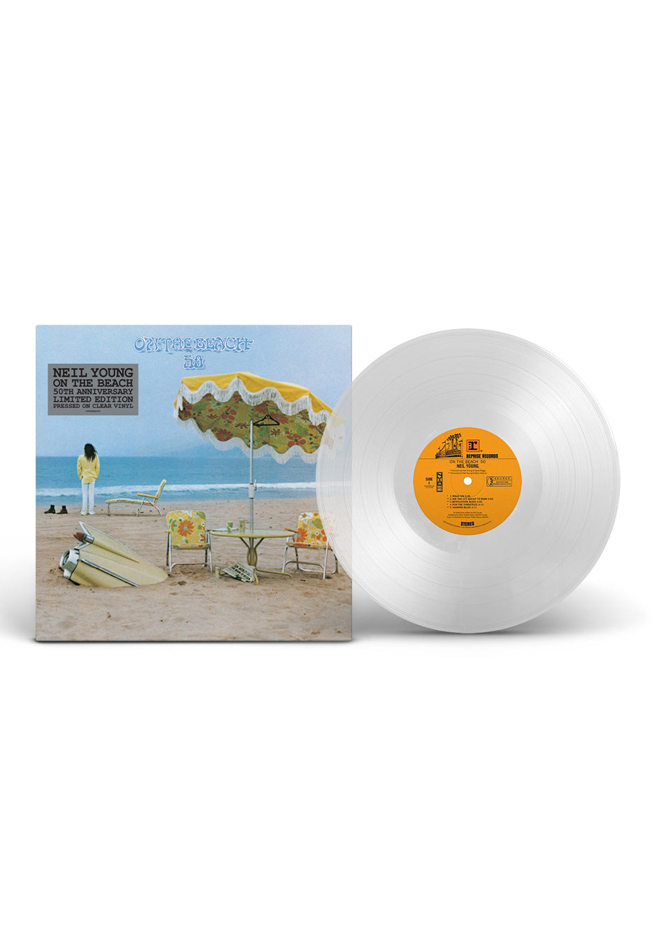 Neil Young - On The Beach (50th Anniversary) Ltd. Clear - Colored Vinyl | Neutral-Image