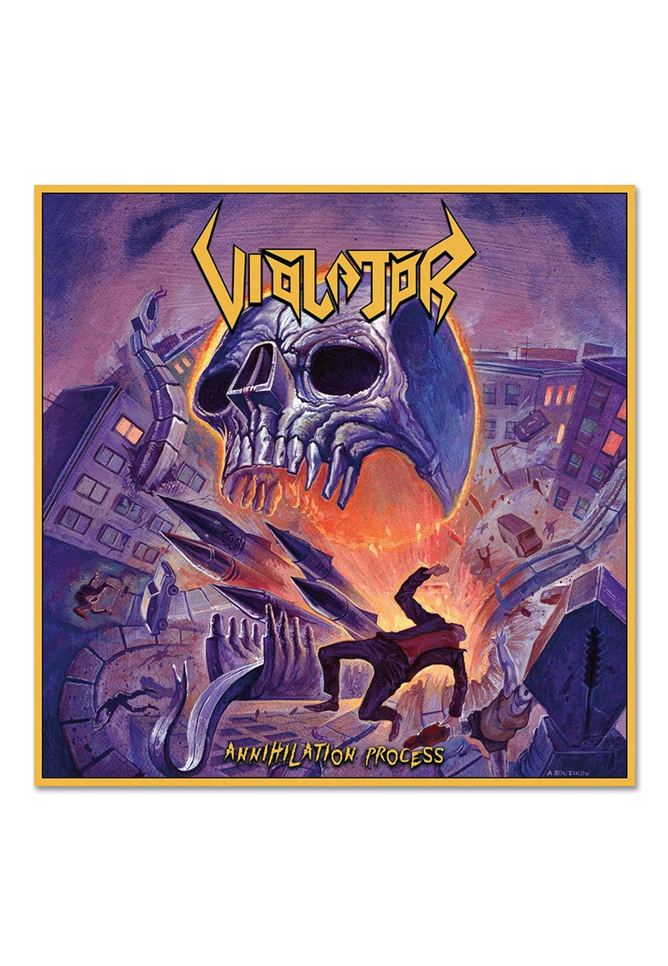 Violator - Annihilation Process Ltd. Purple w/ Yellow - Splattered Vinyl | Neutral-Image