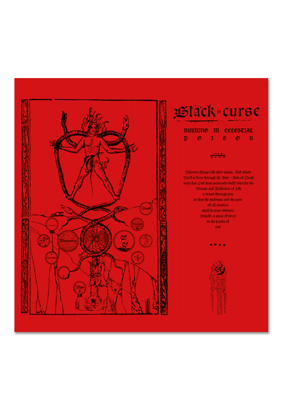 Black Curse - Burning In Celestial Poison - Digipak CD | Neutral-Image