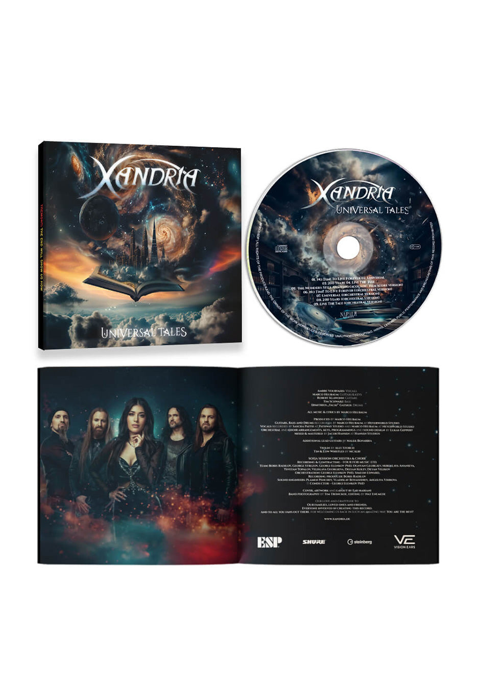 Xandria - Universal Tales - Digipak CD | Neutral-Image