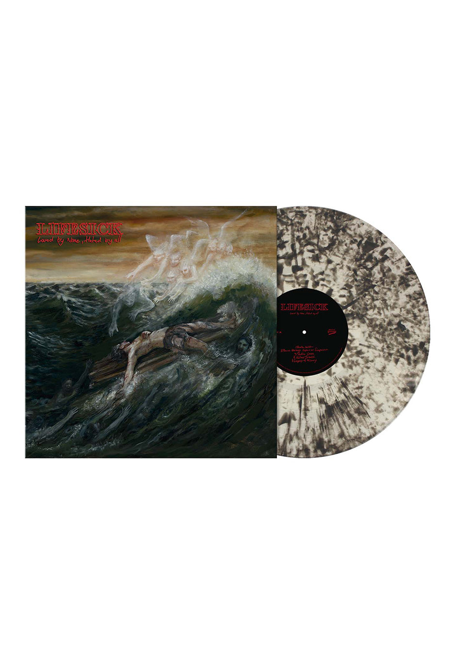 Lifesick - Loved By None, Hated By All Ltd. Clear Black Dust - Colored Vinyl | Neutral-Image