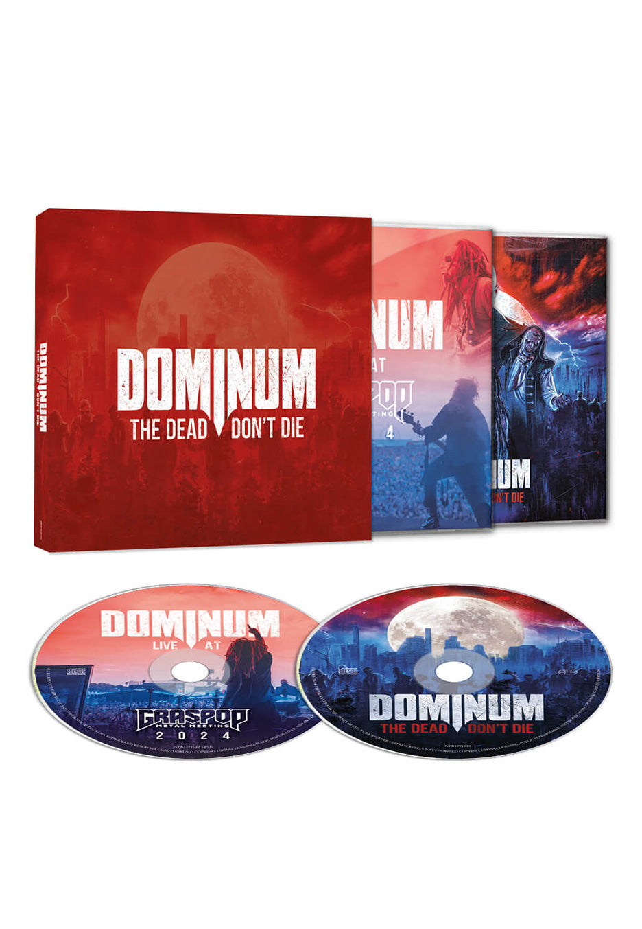 Dominum - The Dead Don't Die - 2CD | Neutral-Image