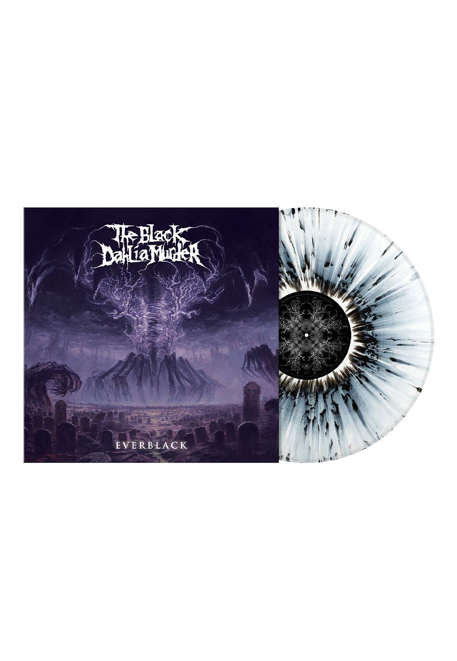 The Black Dahlia Murder - Everblack Ltd. White w/ Black - Splattered Vinyl | Neutral-Image