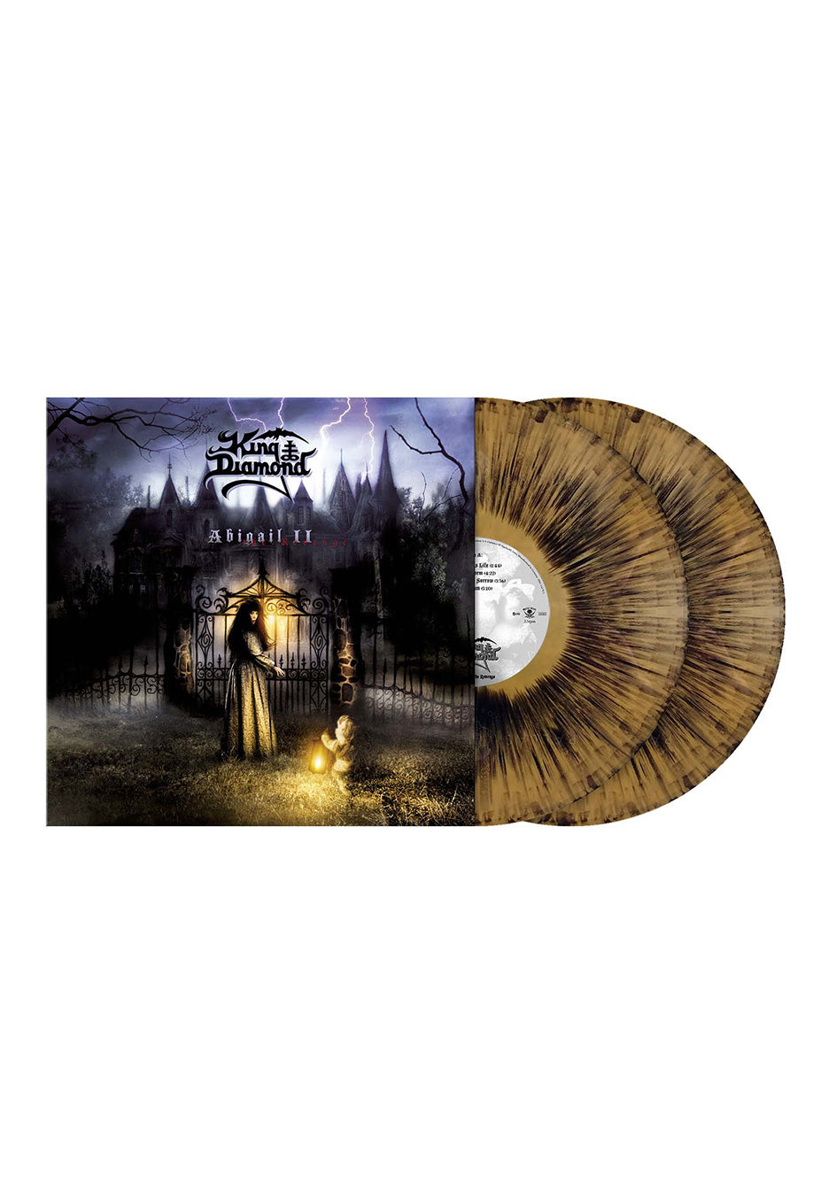 King Diamond - Abigail II: The Revenge Ltd. Gold Black Dust - Colored 2 Vinyl | Neutral-Image