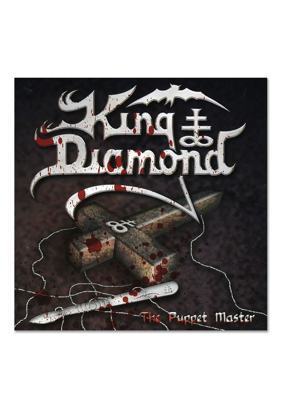 King Diamond - The Puppet Master Ltd. Silver Black Dust - Colored 2 Vinyl | Neutral-Image