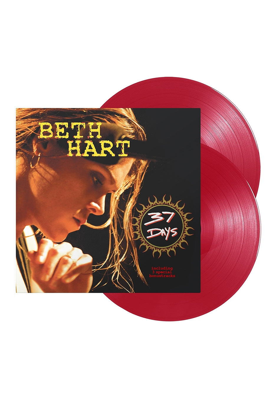 Beth Hart - 37 Days Ltd. Transparent Red - Colored 2 Vinyl | Neutral-Image