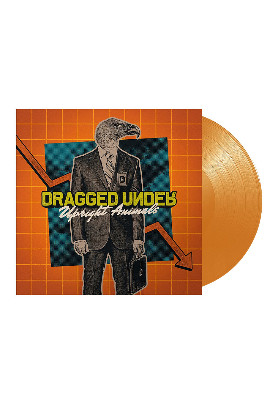 Dragged Under - Upright Animals Ltd. Transparent Orange - Colored Vinyl | Neutral-Image