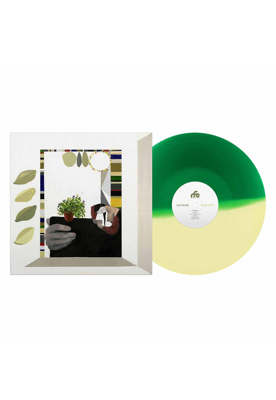 Turnover - Magnolia Ltd. Leafy Green Split - Colored Vinyl | Neutral-Image