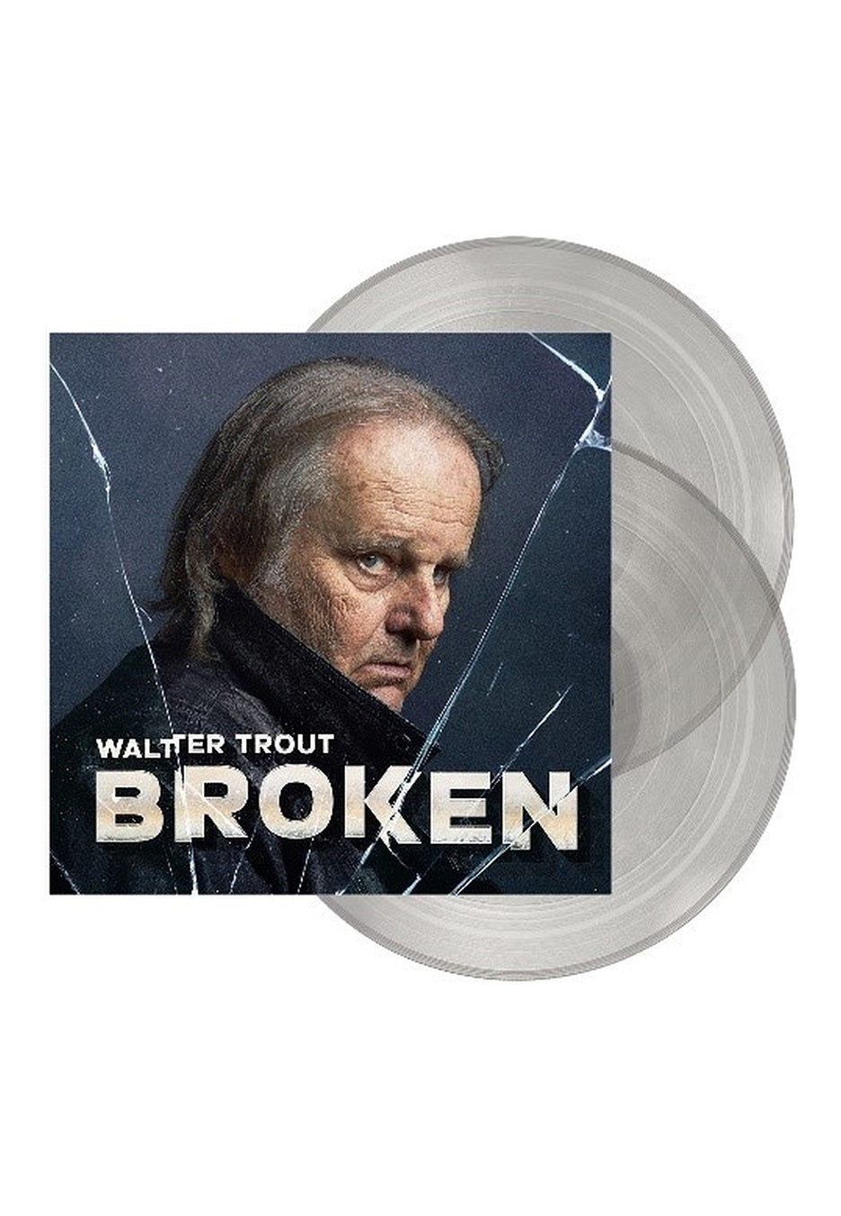 Walter Trout - Broken Ltd. Transparent - Colored 2 Vinyl | Neutral-Image