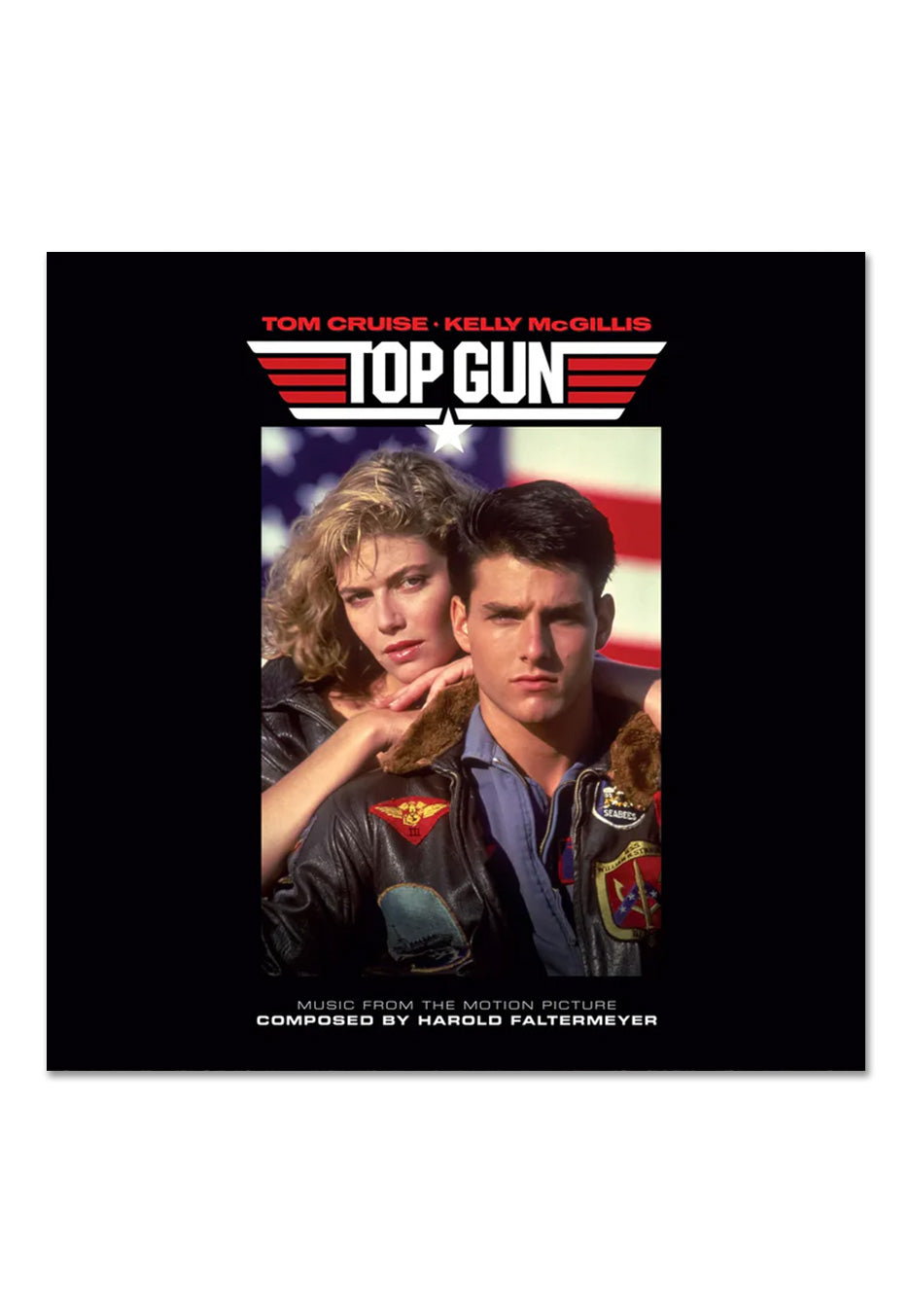 Top Gun - Top Gun OST (Harold Faltermeyer) Ltd. Clear w/ Pink - Splattered 2 Vinyl | Neutral-Image