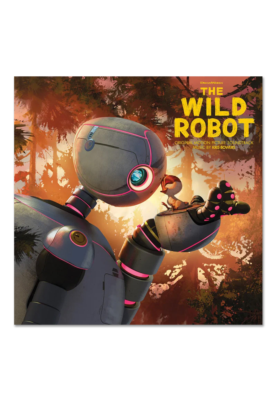 The Wild Robot - The Wild Robot OST (Kris Bowers) - Ltd. Crystal Clear w/ Blue/Mint/Green - Splattered 2 Vinyl | Neutral-Image