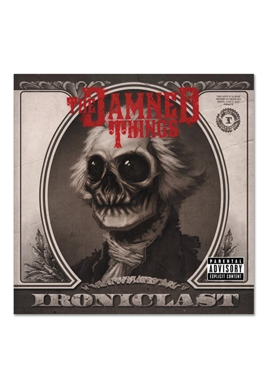 The Damned Things - Ironiclast Ltd. Flames Orange - Colored Vinyl | Neutral-Image