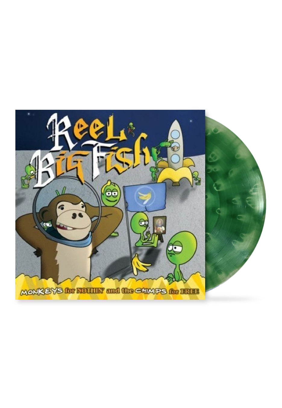 Reel Big Fish - Monkeys For Nothin And The Chimps For Free Ltd. Alien Explosion - Colored 2 Vinyl | Neutral-Image