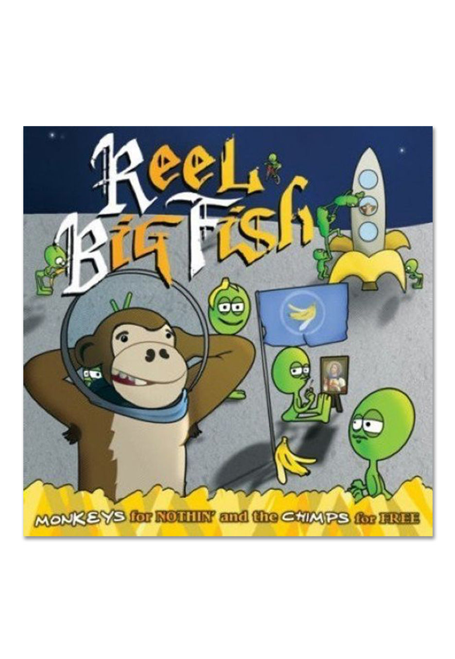 Reel Big Fish - Monkeys For Nothin And The Chimps For Free Ltd. Alien Explosion - Colored 2 Vinyl | Neutral-Image