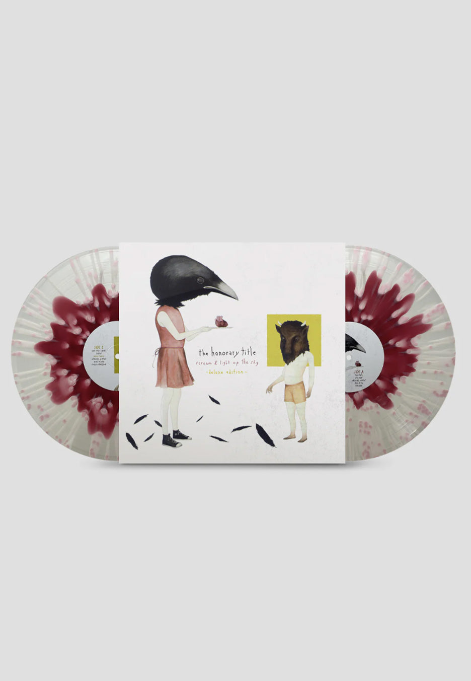 The Honorary Title - Scream And Light Up The Sky Ltd. Heart On A Platter - Colored 2 Vinyl | Neutral-Image