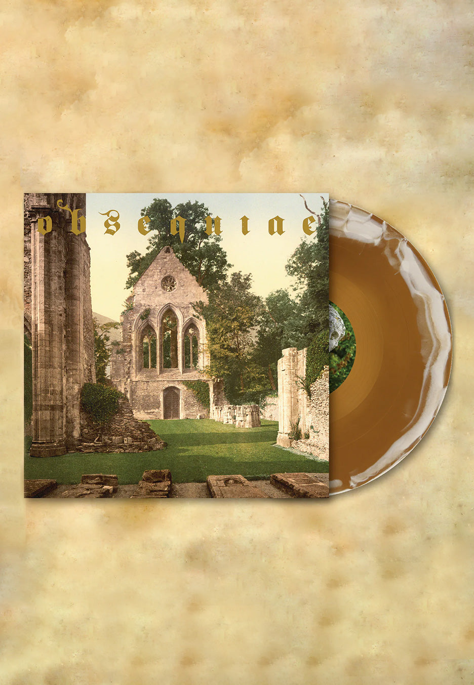 Obsequiae - Aria Of Vernal Tombs Ltd. Gold/Bone Merge - Colored Vinyl | Neutral-Image