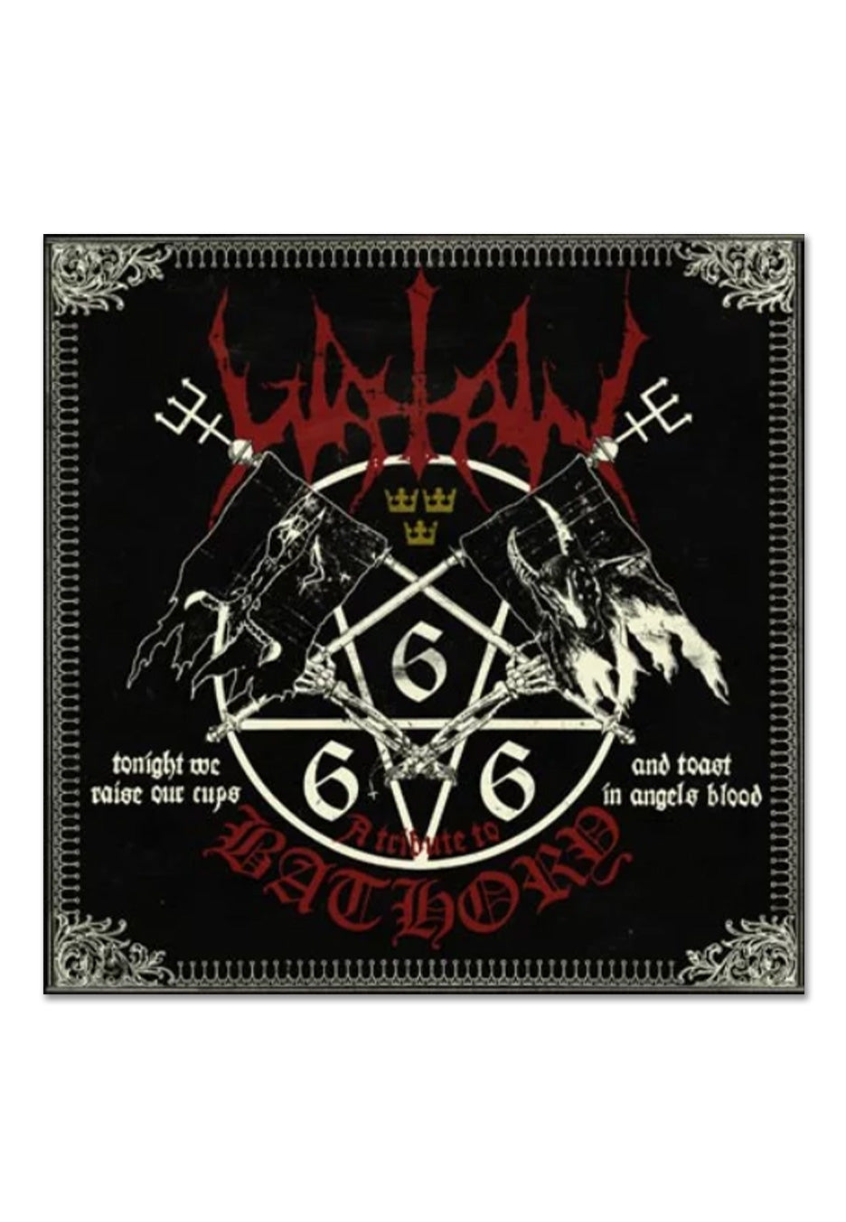 Watain - Tonight We Raise Our Cups And Toast In Angels Blood - A Tribute To Bathory Ltd. - Picture Vinyl | Neutral-Image