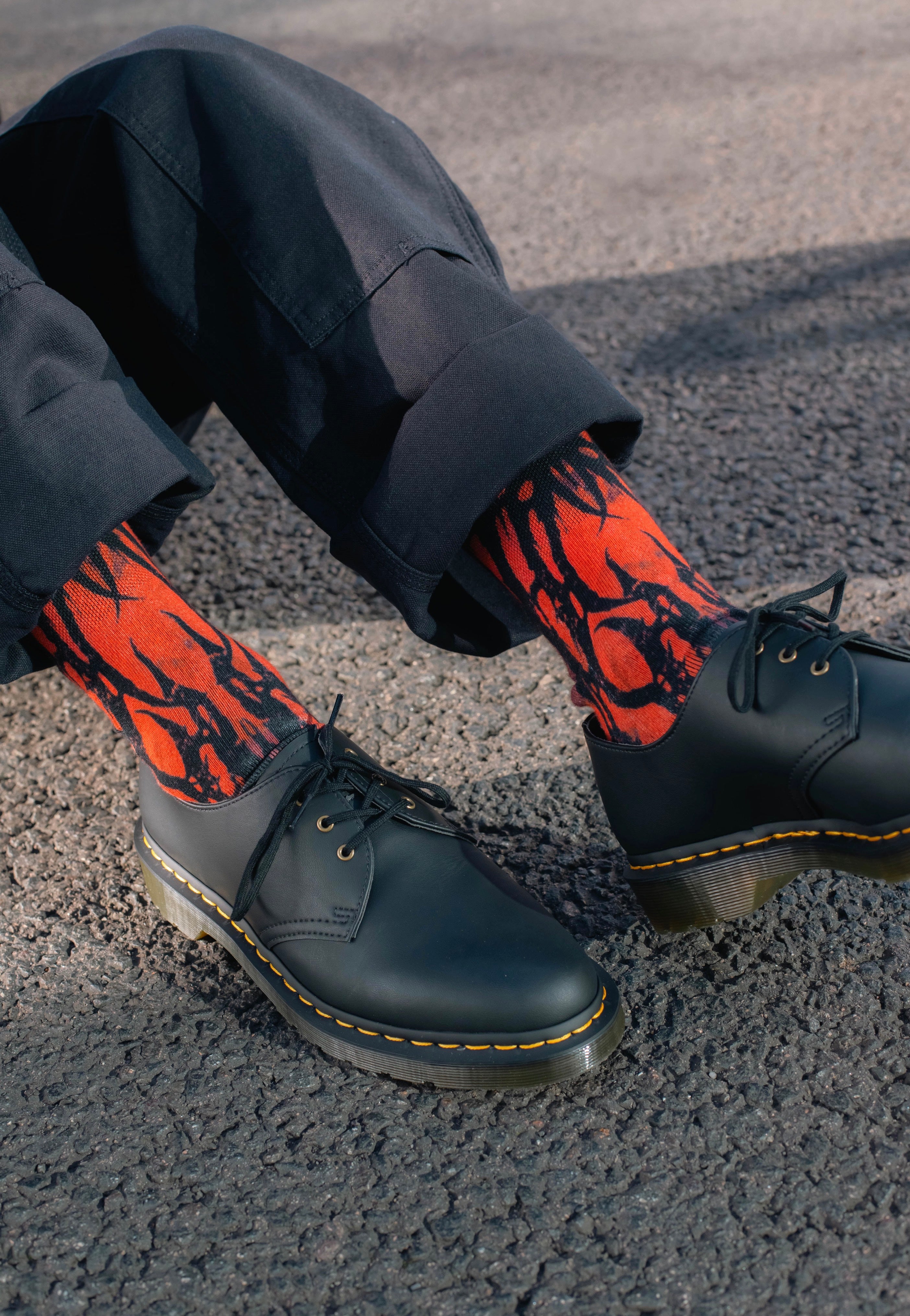 Stay Cold Apparel - Necroblade Comfort Red - Socks | Neutral-Image