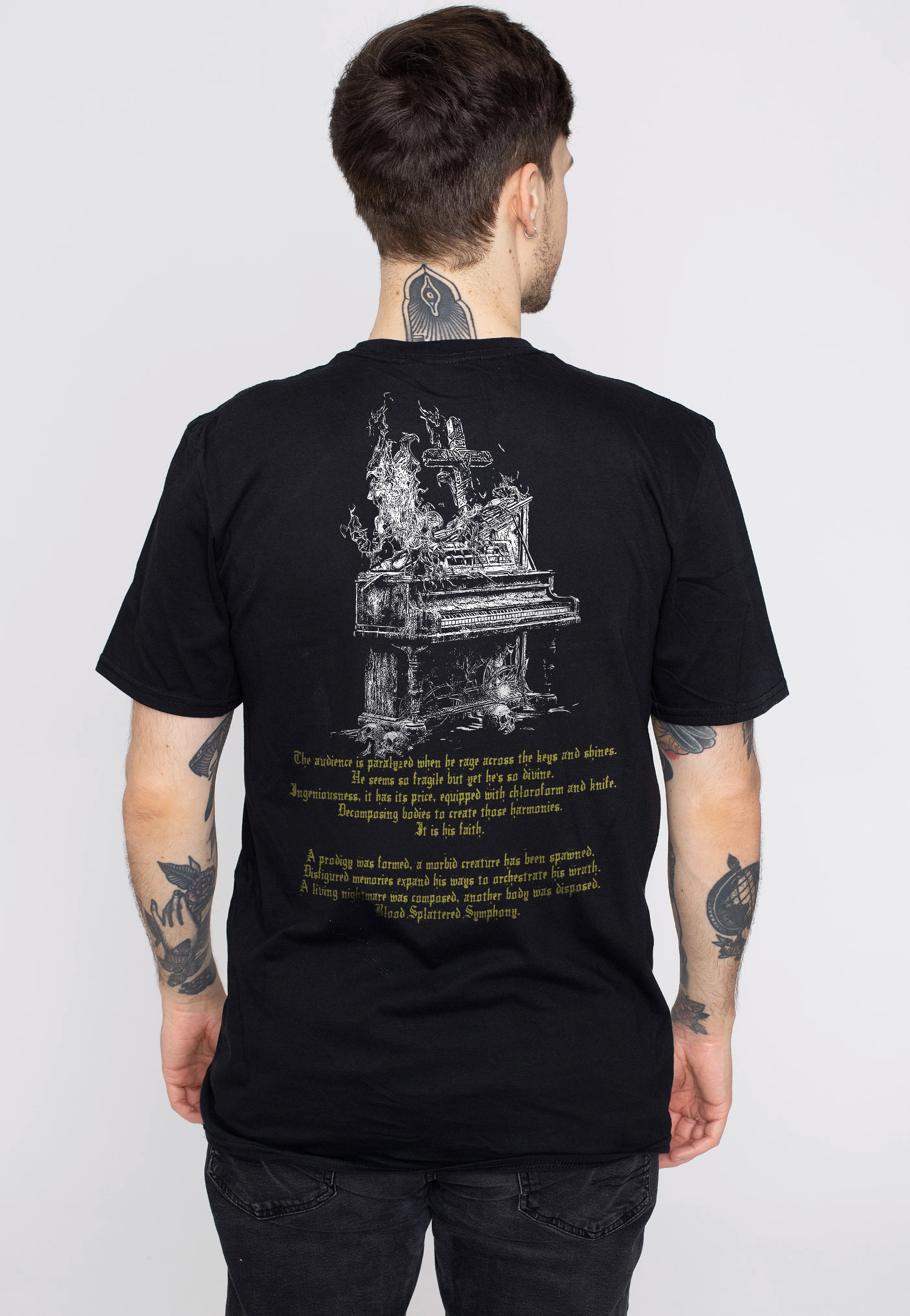 Burn Down Eden - Blood Splattered Symphony - T-Shirt | Men-Image