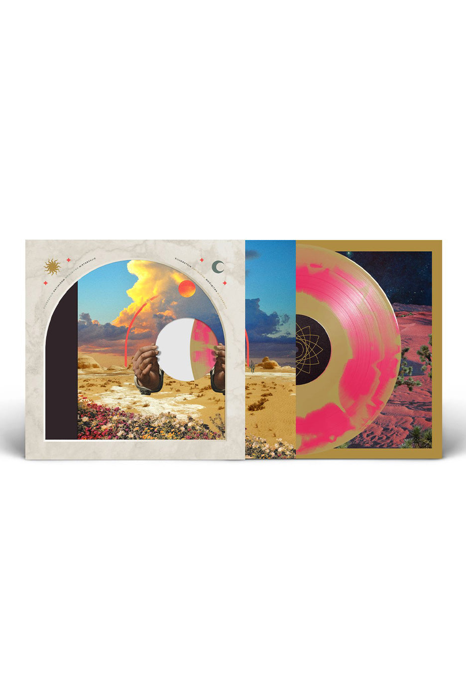 Silverstein - Antibloom Ltd. Opaque Gold & Magenta Smash - Colored Vinyl | Neutral-Image