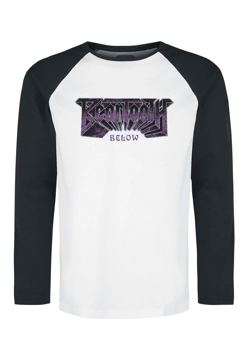 Beartooth - Below Baseball White/Black - Longsleeve | Neutral-Image