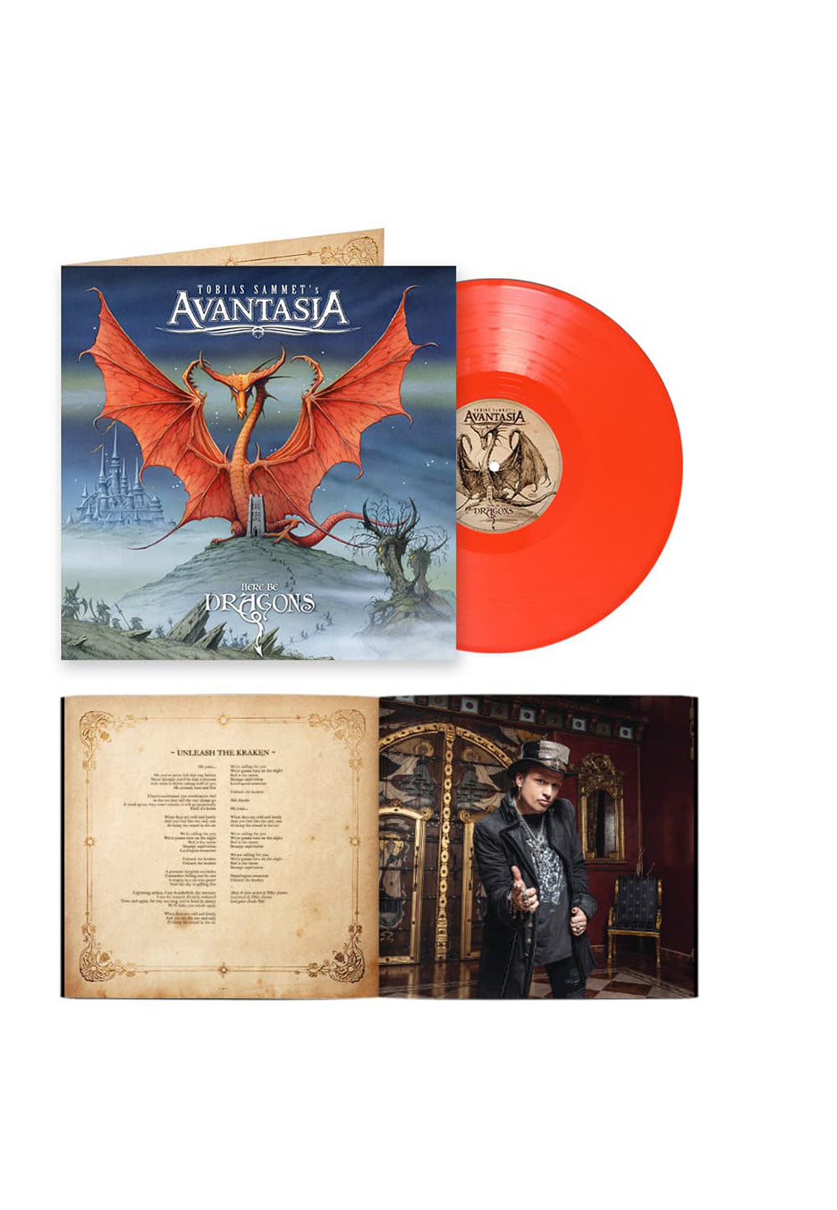 Avantasia - Here Be Dragons Ltd. Orange - Colored Vinyl | Neutral-Image