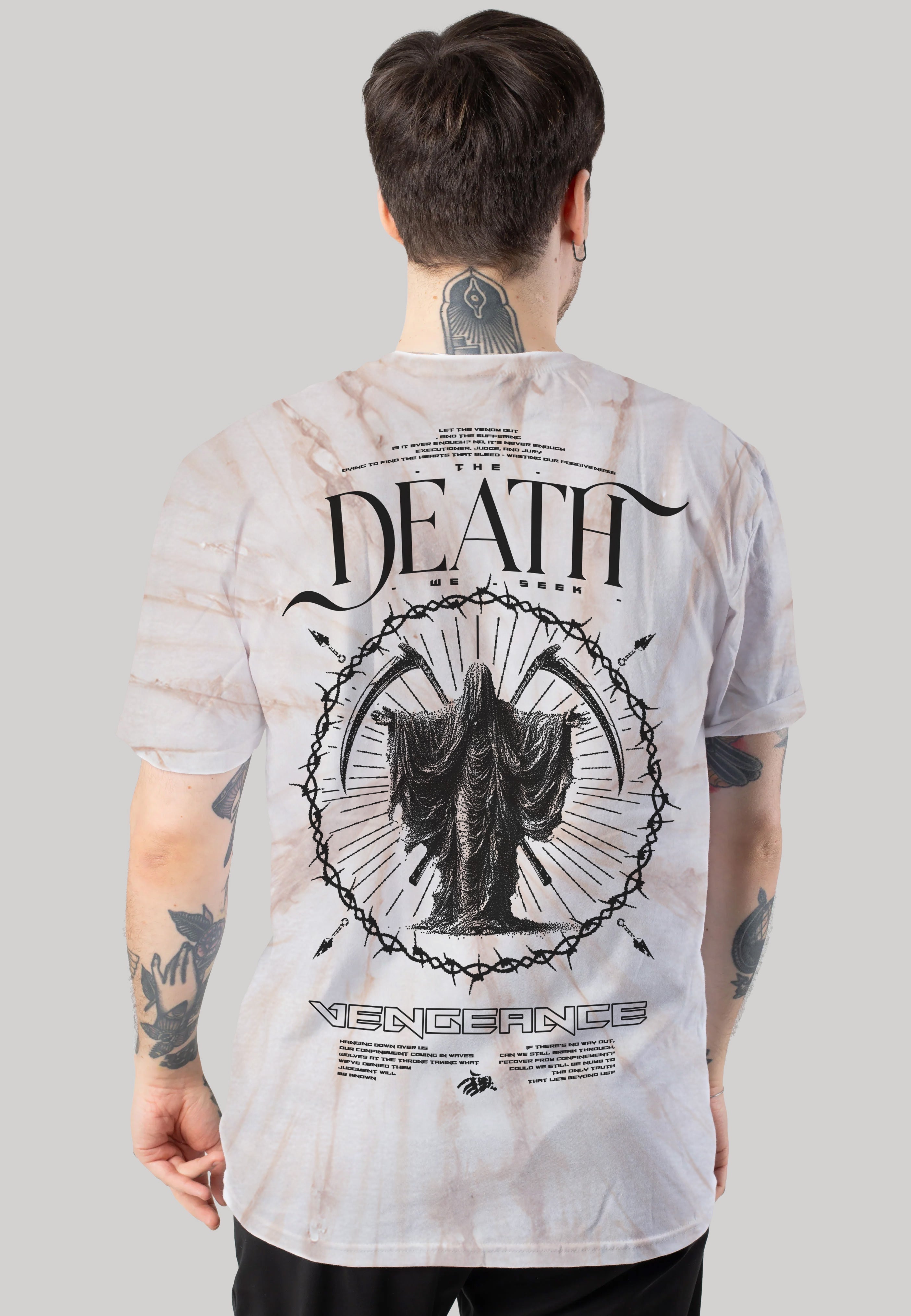 Currents - Vengeance Cream Tie Dye - T-Shirt | Men-Image