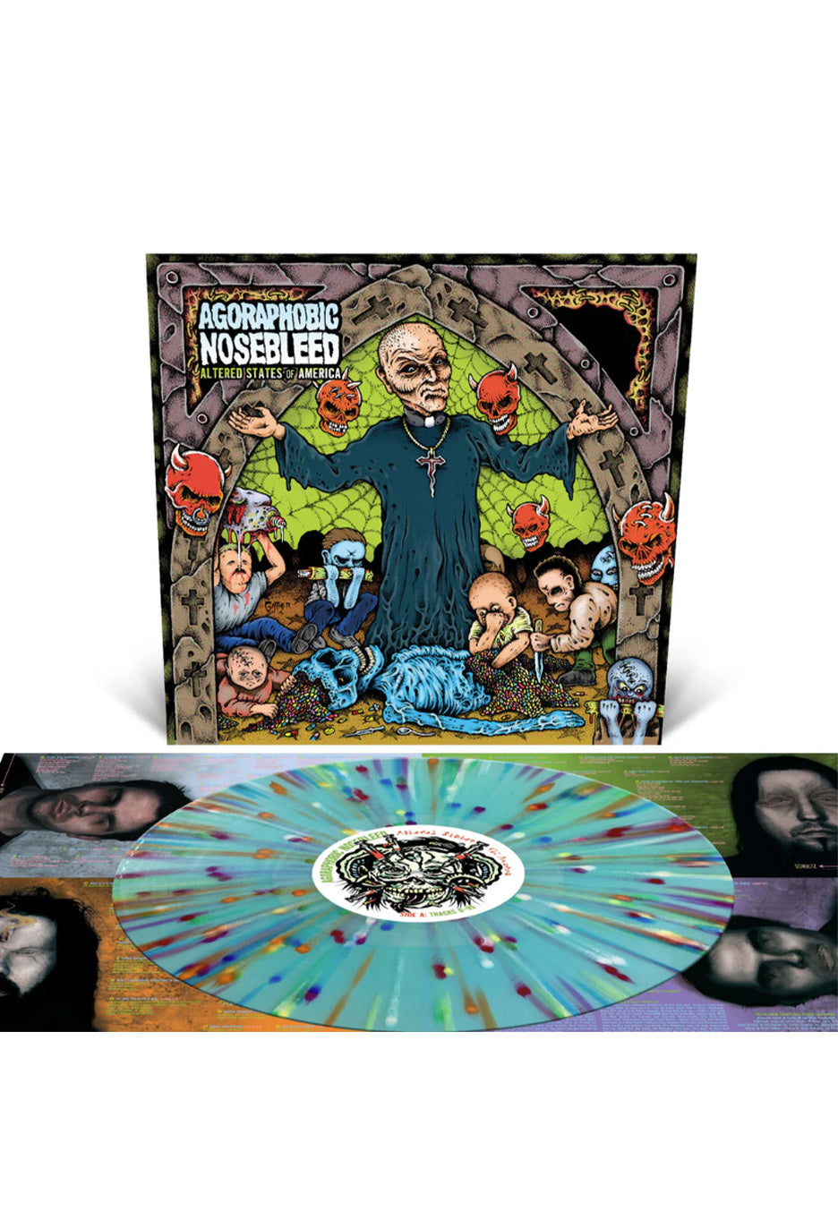 Agoraphobic Nosebleed - Altered States Of America Ltd. Electric Blue W