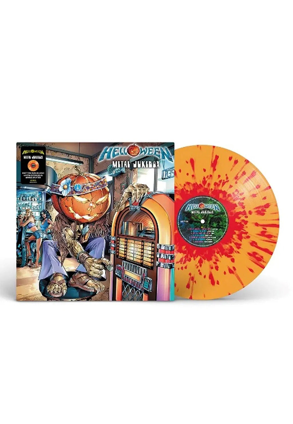 Helloween - Metal Jukebox Ltd. Orange/ Red - Splattered Vinyl | Neutral-Image