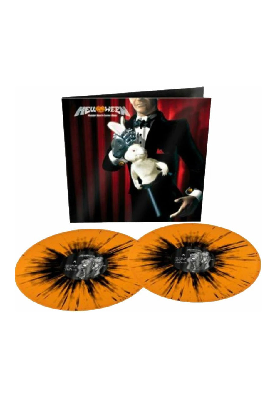 Helloween - Rabbit Don't Come Easy (Special Edition) Ltd. Orange/ Black - Splattered 2 Vinyl | Neutral-Image