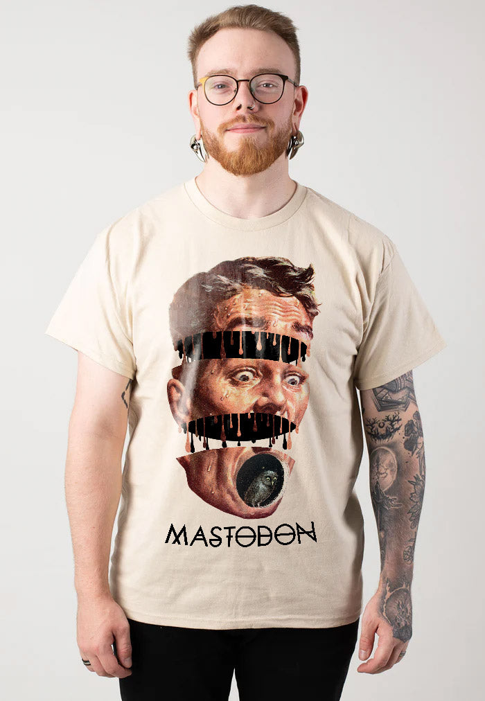 Mastodon - Head Split Owl Natural - T-Shirt | Men-Image