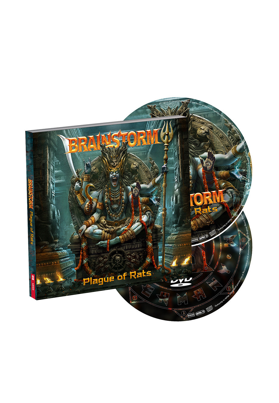 Brainstorm - Plague Of Rats - Digipak CD + DVD | Neutral-Image