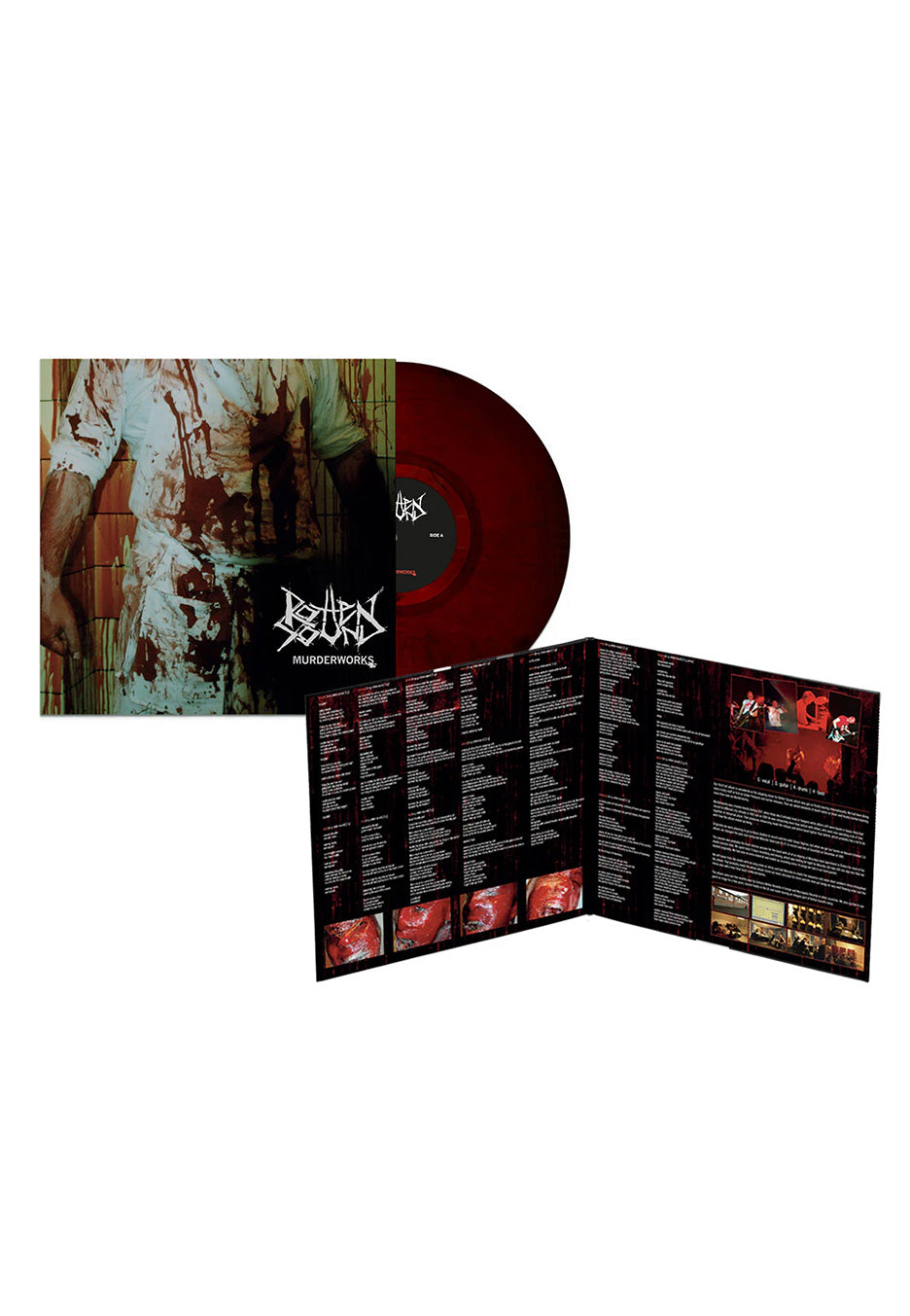 Rotten Sound - Murderworks Ltd. Dark Red/Black - Marbled Vinyl | Neutral-Image