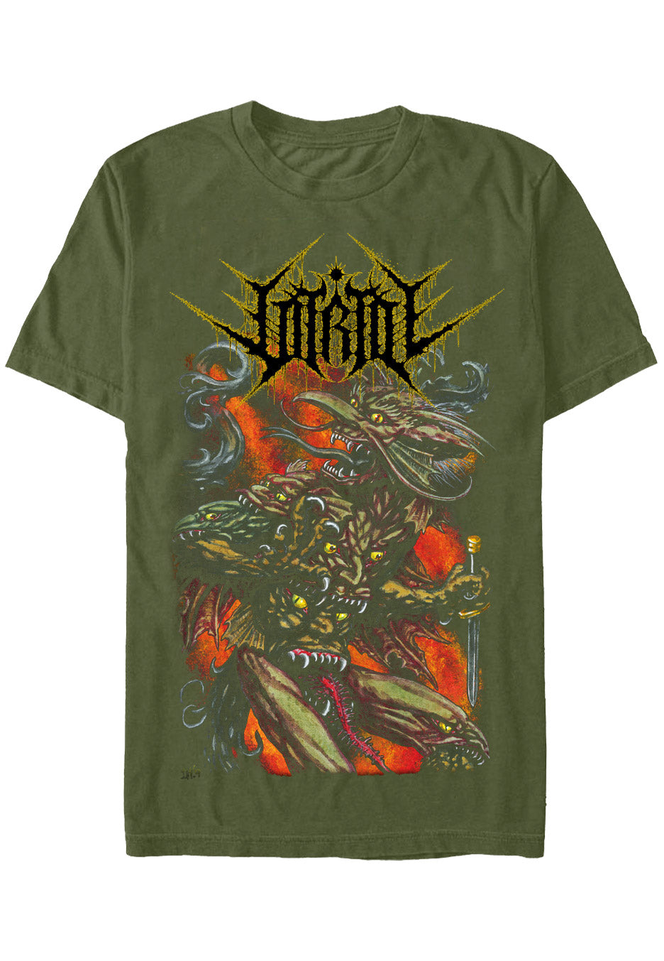 Vitriol - Wrest Demon - T-Shirt | Neutral-Image